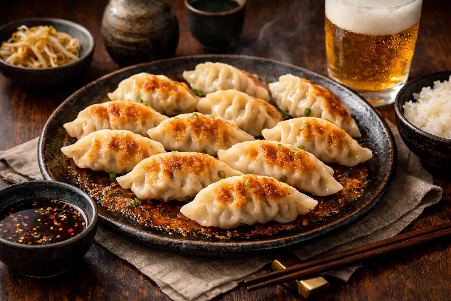 Japanska gyoza dumplings recept