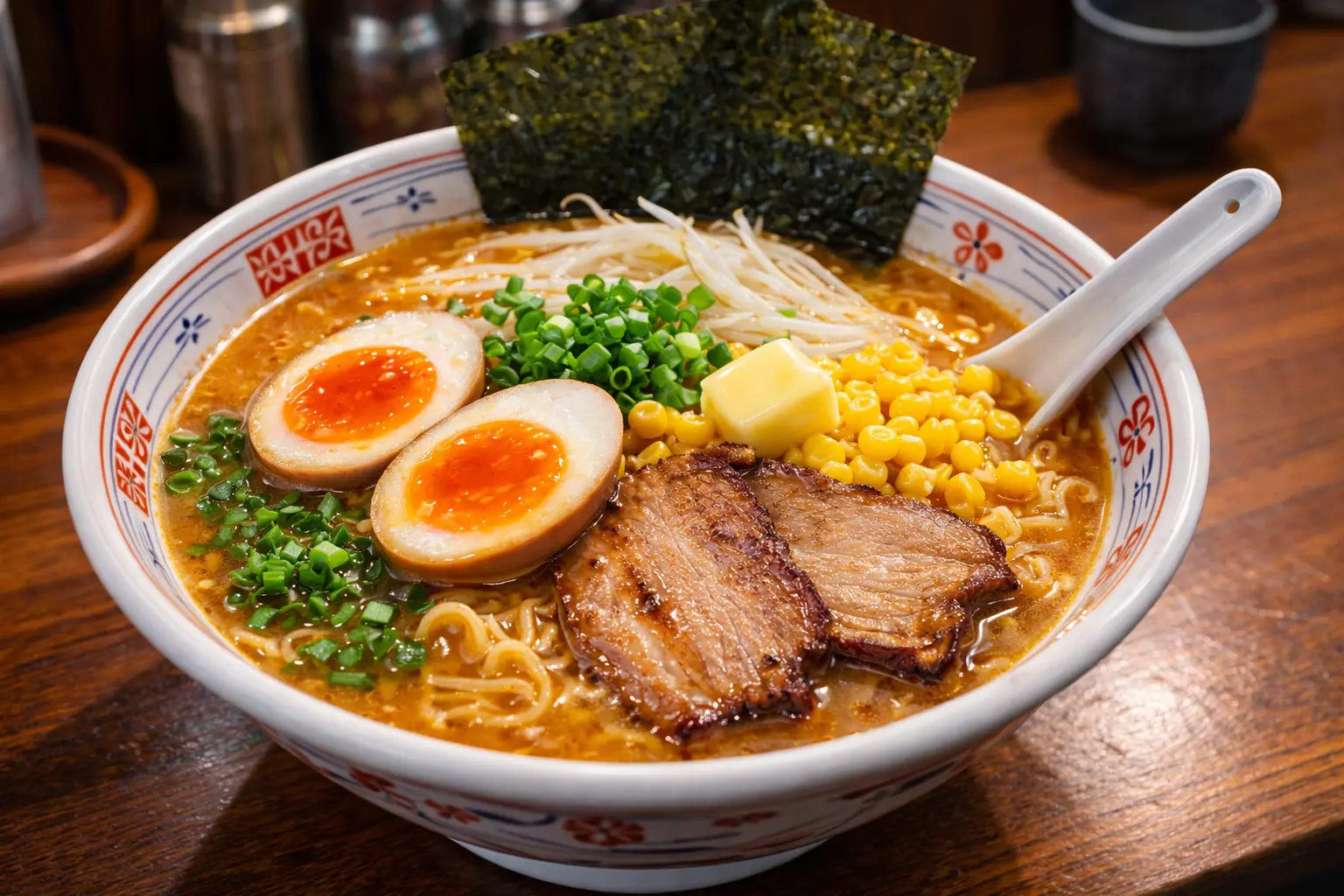 Autentisk Japansk Miso Ramen