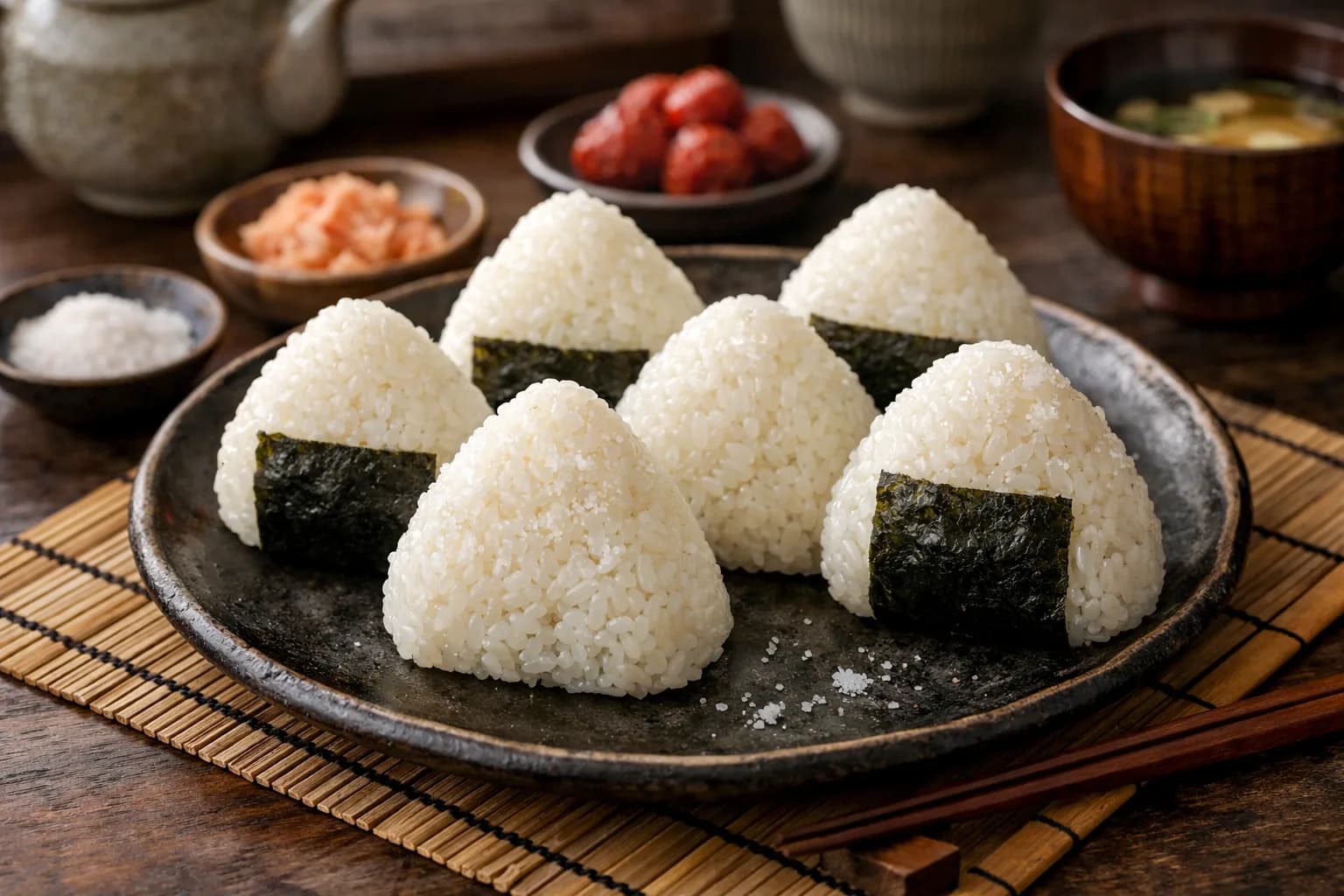 Äkta Japanska Onigiri