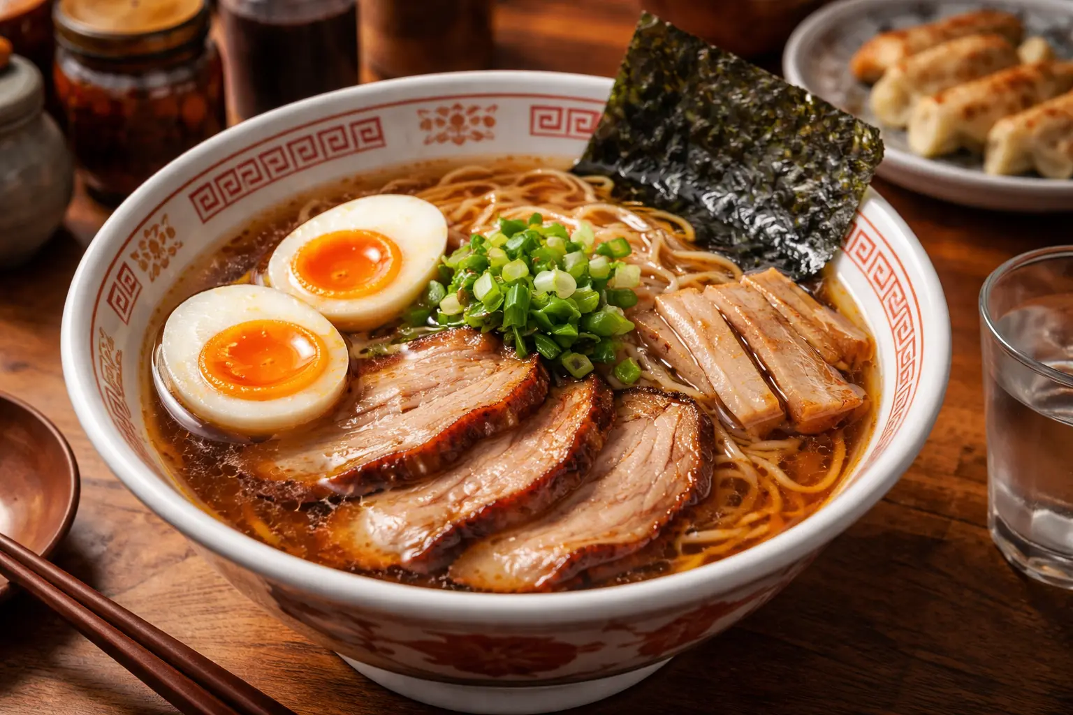 Autentisk Japansk Shoyu Ramen
