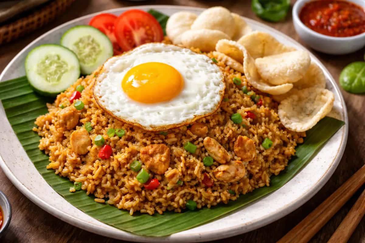 Indonesien recept Kryddpastor & kecap manis